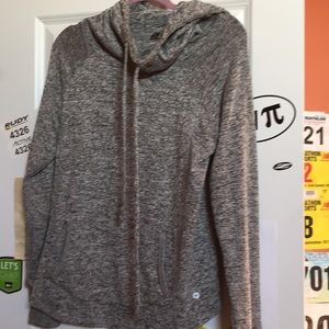 Gray sweatshirt